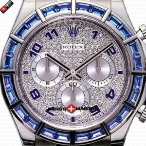 Rolex Cosmograph Daytona Sapphire & Diamond | Swiss Replica Watch
