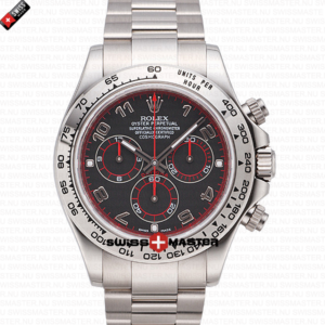 Replica Rolex Daytona – Grey Dial, Stainless Steel & 18K White Gold