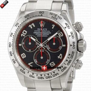 Replica Rolex Daytona – Grey Dial, Stainless Steel & 18K White Gold