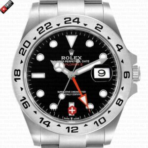 Rolex New Explorer II Black Face | Swiss Replica Watch