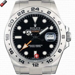 Rolex New Explorer II Black Face | Swiss Replica Watch