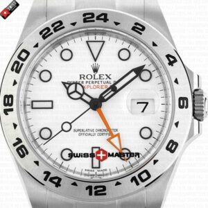 Rolex New Explorer II White Face | Swiss Replica Watch