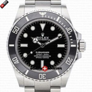 Rolex Submariner 41mm 904L Steel No Date Black Dial Ceramic Bezel 124060 Swiss Watch | Swiss Replica Watch
