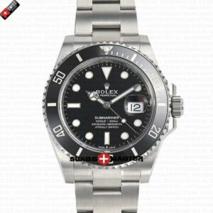 Rolex Submariner 904L Steel Black Ceramic Bezel 41mm 126610LN | Swiss Replica Watch