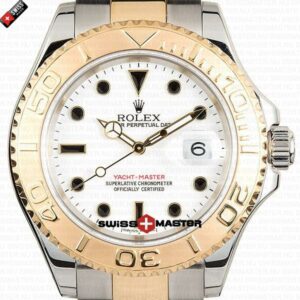 Rolex Yacht-Master II 2 Tone White Dial 40mm | Swiss Replica Watch