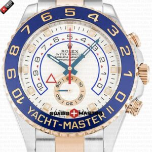 Rolex Yacht-Master II SS / Everose Gold Blue Ceramic Bezel | Swiss Replica Watch